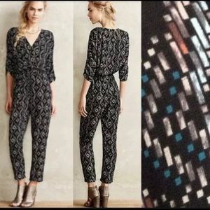 Anthropologie Elevenses jumpsuit.